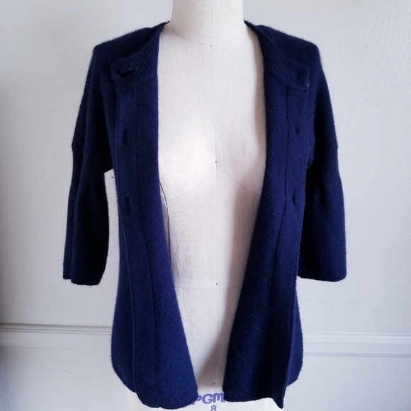 Vince Cashmere Flare sleeve Cardigan Small‎ - Picture 4 of 8